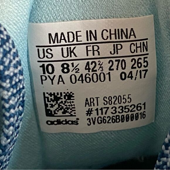 Adidas Shoes Womens 10 Icy Blue UltraBoost 3.0 Running Athletic Sneakers S82055 - Picture 7 of 7